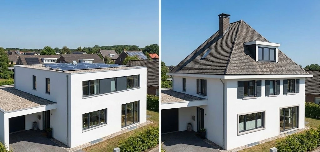 Flat Roof vs Pitched Roof: Which One is Better for Your Home
